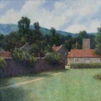 An English Hamlet 36x54