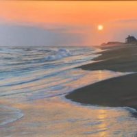 Setting Sun 12x24 Setting Sun 12x24