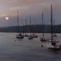 Evening Silence 14x18