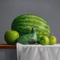 Being Green 14x18 Being Green 14x18