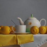 Tea With Lemon 15x26 Tea With Lemon 15x26