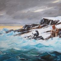 Elders In Winter 24x36