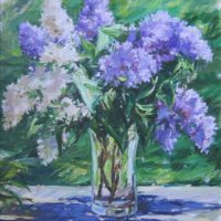 Lilacs 20x16