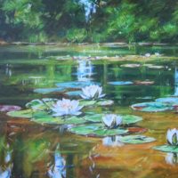 Lily Pond 18x24