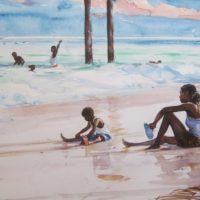 Mother And Child 15x23