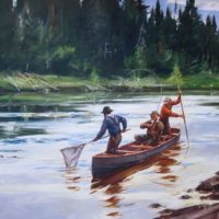 Salmon Pool 24x36