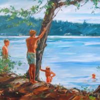 Tarzan Swing 14x18