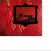 Deja Vu Red Peach 54x64