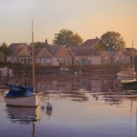 Harborfront Old North Wharf 24x36