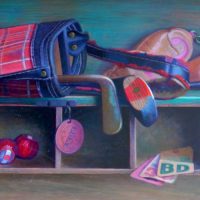 Plaid Bag 14x30
