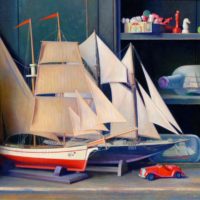 Ships And Cars 24x30
